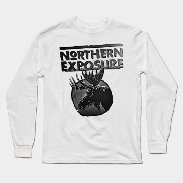 design forvintage northern exposure Long Sleeve T-Shirt by Rohimydesignsoncolor